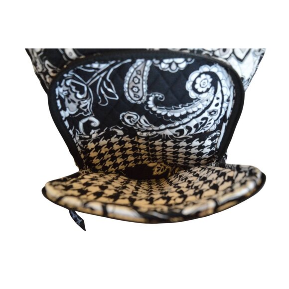 Vera Bradley Black and White Floral Backpack main image 7